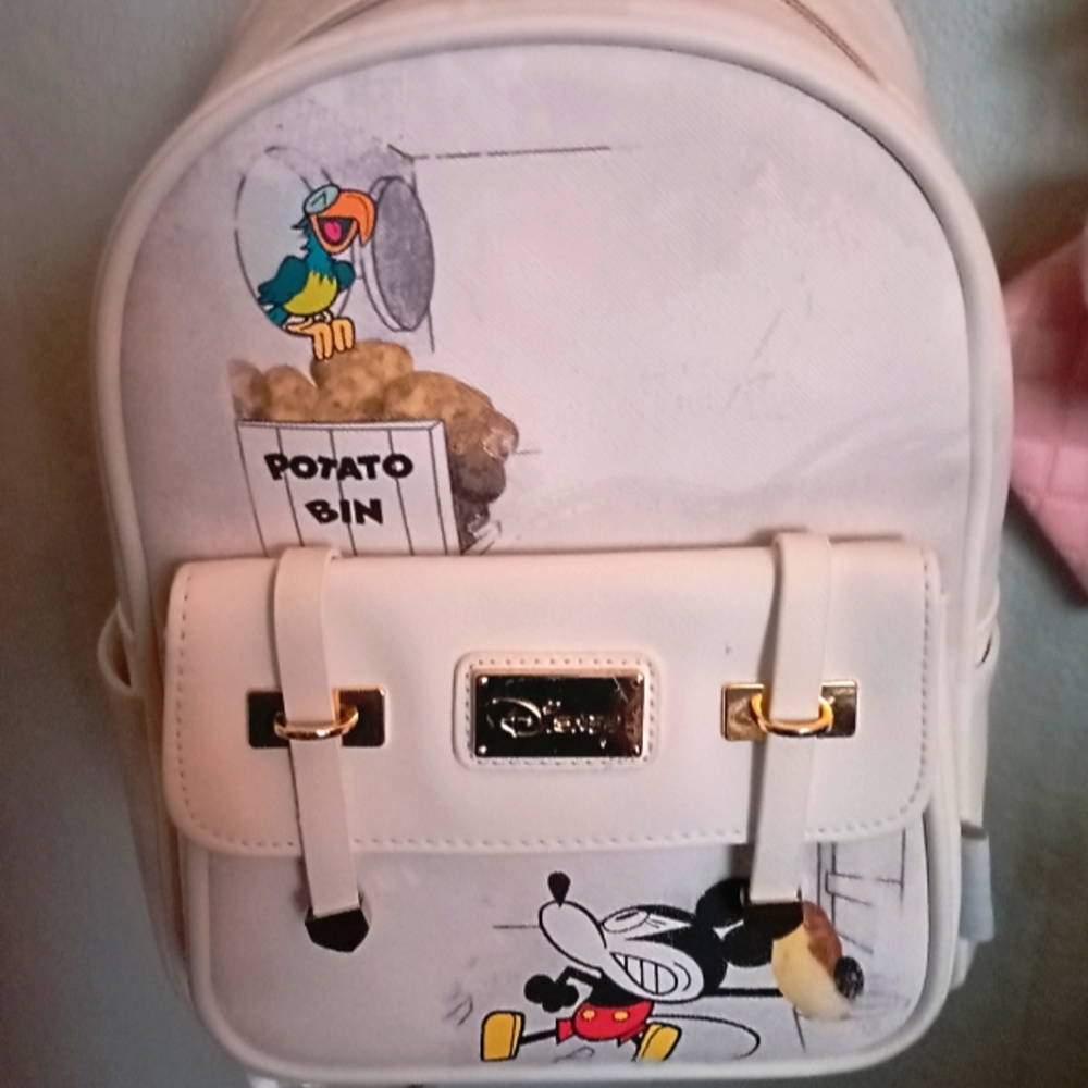 Disney Potatoes Bin Mickey Brand New Backpack. - Picture 1 of 8